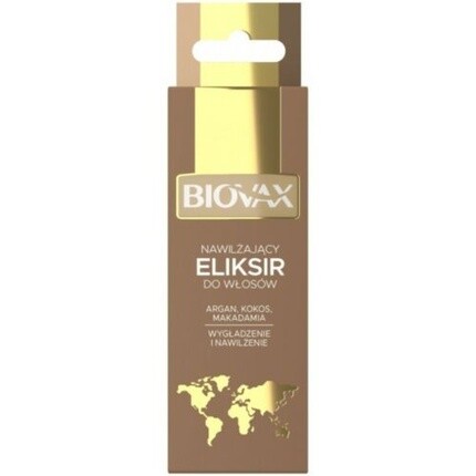 L'Biotica Hair Увлажняющий эликсир, разглаживающий волосы, Biovax
L'Biotica Hair Увлажняющий эликсир, разглаживающий волосы, Biovax