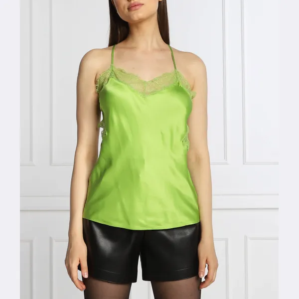 Топ стандартного кроя Patrizia Pepe, зеленый
Топ стандартного кроя Patrizia Pepe, зеленый