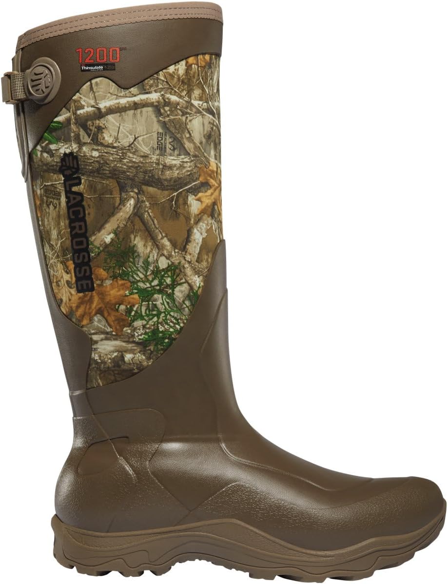 Мужские утепленные охотничьи и ботинки LaCrosse Men’s Alpha Agility 17 - натуральный резиновый корпус с подошвой Traction Agility и стелькой EVA, 13 Realtree Edge 1200g - New
Мужские утепленные охотничьи и ботинки LaCrosse Men’s Alpha Agility 17 - натуральный резиновый корпус с подошвой Traction Agility и стелькой EVA, 13 Realtree Edge 1200g - New