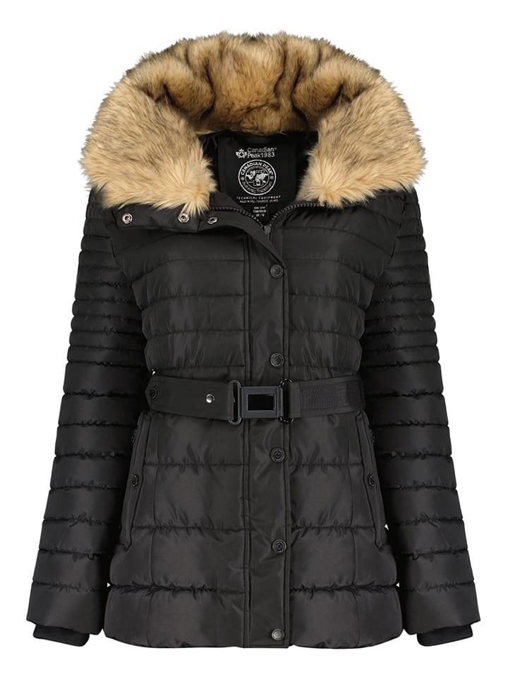Пуховик Canadian Peak Winterjacke Belle, черный 
Пуховик Canadian Peak Winterjacke Belle, черный