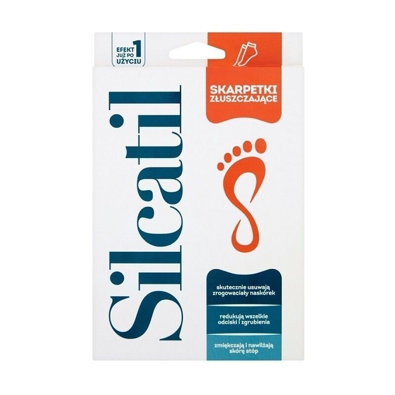 Silcatil Skarpetki Złuszczająceгелевые носки, 1 шт.
Silcatil Skarpetki Złuszczająceгелевые носки, 1 шт.