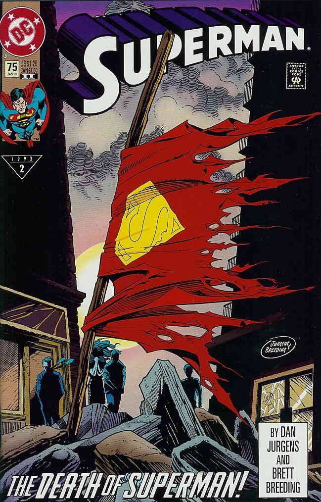 Superman (2nd Series), Edition# 75 Printing #2 (DC)
Superman (2nd Series), Edition# 75 Printing #2 (DC)