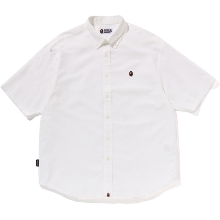 Bape One Point Oxford S/S рубашка A BATHING APE, белый
Bape One Point Oxford S/S рубашка A BATHING APE, белый