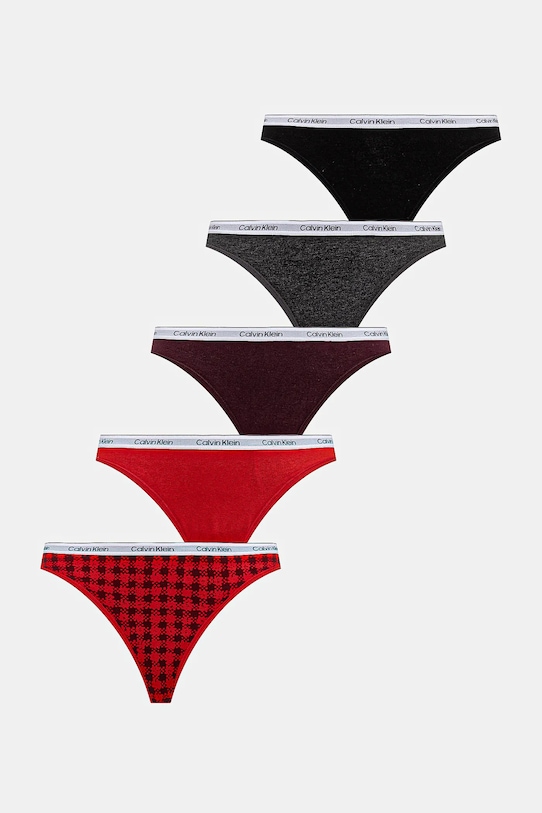 5 пар стрингов Calvin Klein Underwear, красный
5 пар стрингов Calvin Klein Underwear, красный