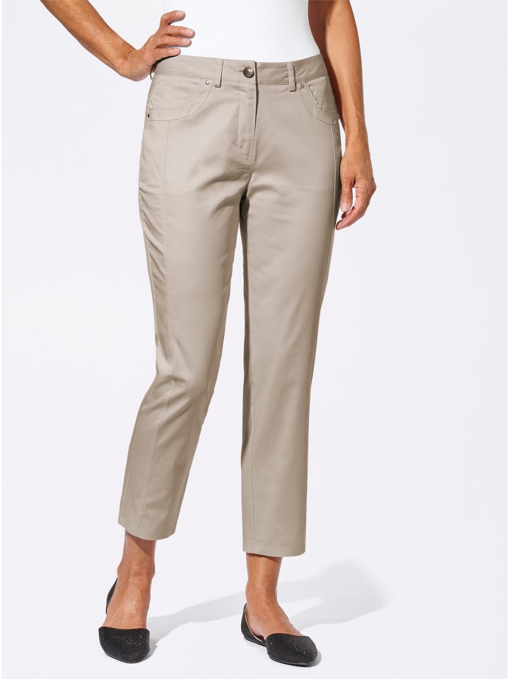 Джинсы 7/8 бежевого цвета WITT WEIDEN
Джинсы 7/8 бежевого цвета WITT WEIDEN