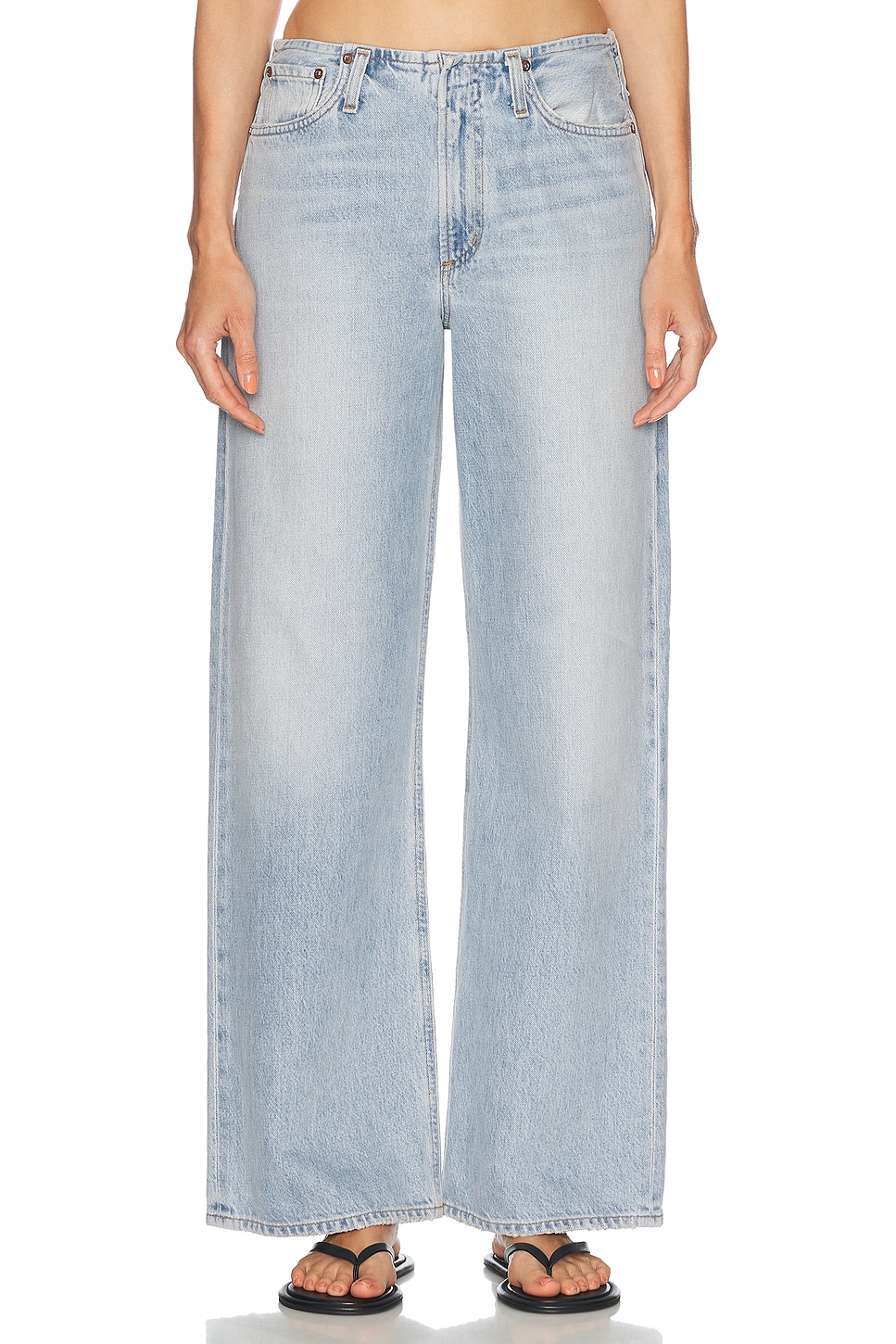 Джинсы Lex Low Slung Baggy Agolde, Reach 
Джинсы Lex Low Slung Baggy Agolde, Reach