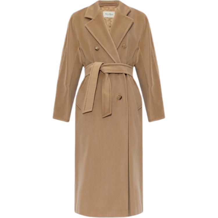 MaxMara Двубортное пальто с поясом, Brown
MaxMara Двубортное пальто с поясом, Brown