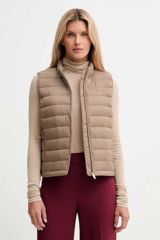 Пуховый жилет Calvin Klein, бежевый
Пуховый жилет Calvin Klein, бежевый