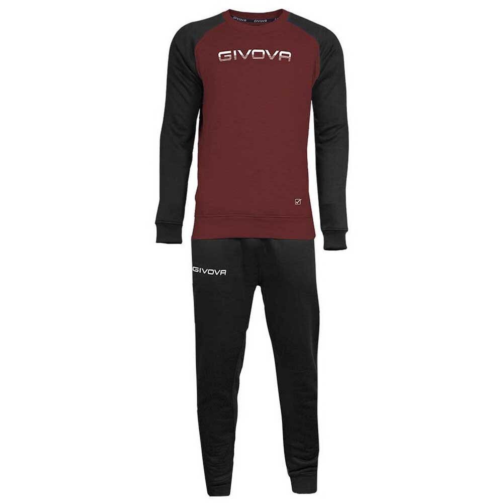 Спортивный костюм Givova Italia 104, черный 
Спортивный костюм Givova Italia 104, черный