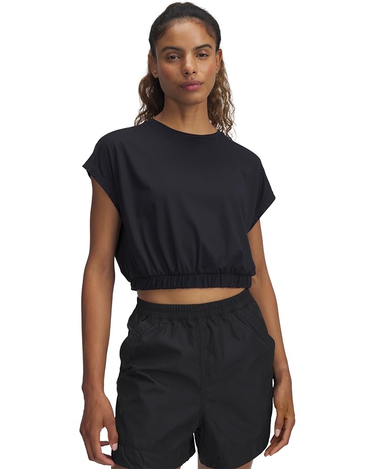 Футболка Under Armour Motion Bubble Hem Short Sleeve T-Shirt, цвет Black/Jet Gray 
Футболка Under Armour Motion Bubble Hem Short Sleeve T-Shirt, цвет Black/Jet Gray