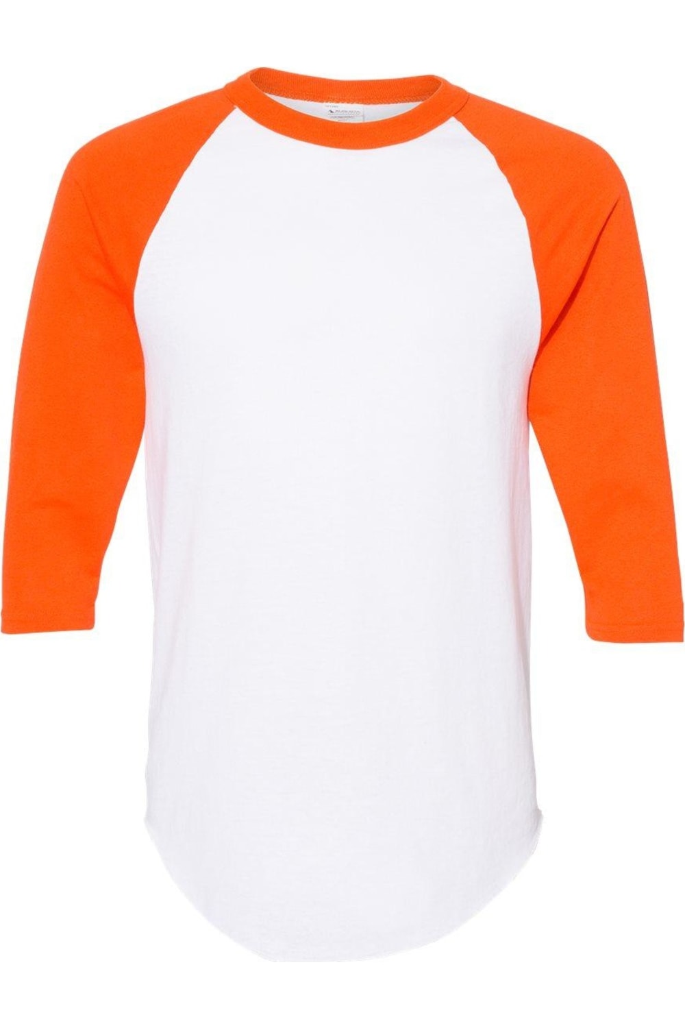 Бейсбольная майка Augusta Sportswear с рукавом реглан три четверти, белый/оранжевый
Бейсбольная майка Augusta Sportswear с рукавом реглан три четверти, белый/оранжевый