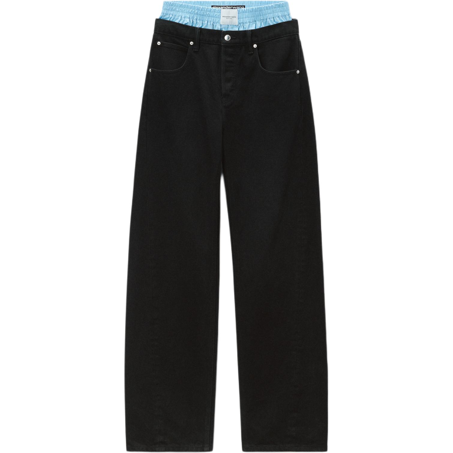 Alexander Wang Джинсы Balloon Jean Prestyle Boxer Washed Black
Alexander Wang Джинсы Balloon Jean Prestyle Boxer Washed Black