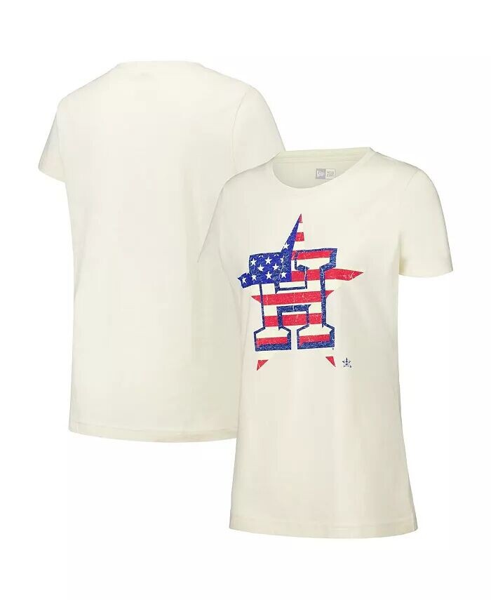 Женская кремовая футболка Houston Astros в винтажном стиле New Era
Женская кремовая футболка Houston Astros в винтажном стиле New Era