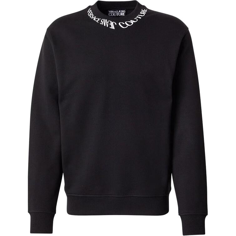 Вышитый свитшот с круглым вырезом VERSACE JEANS COUTURE, черный
Вышитый свитшот с круглым вырезом VERSACE JEANS COUTURE, черный