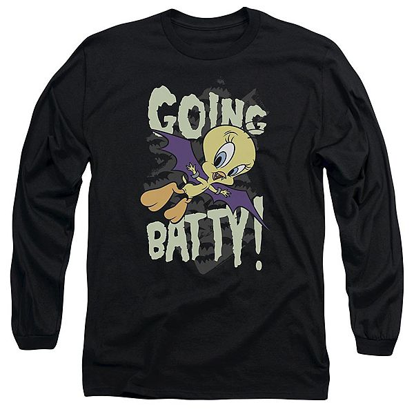 Футболка с длинным рукавом Looney Tunes Going Batty для взрослых Licensed Character
Футболка с длинным рукавом Looney Tunes Going Batty для взрослых Licensed Character