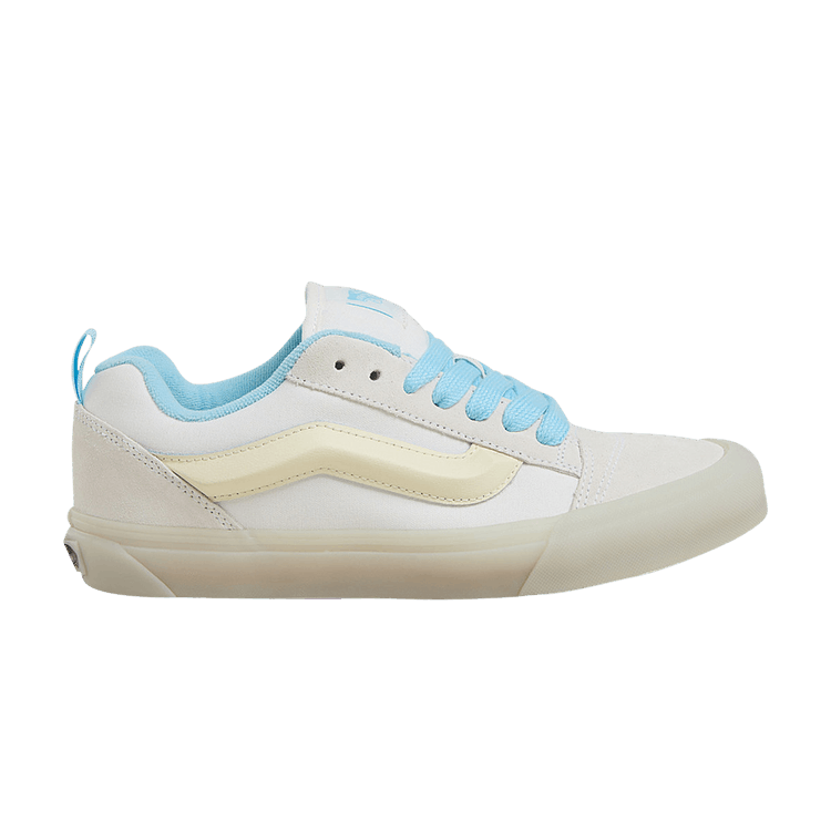 Кроссовки Vans Knu-Skool 'Glow - White Blue', белый
Кроссовки Vans Knu-Skool 'Glow - White Blue', белый