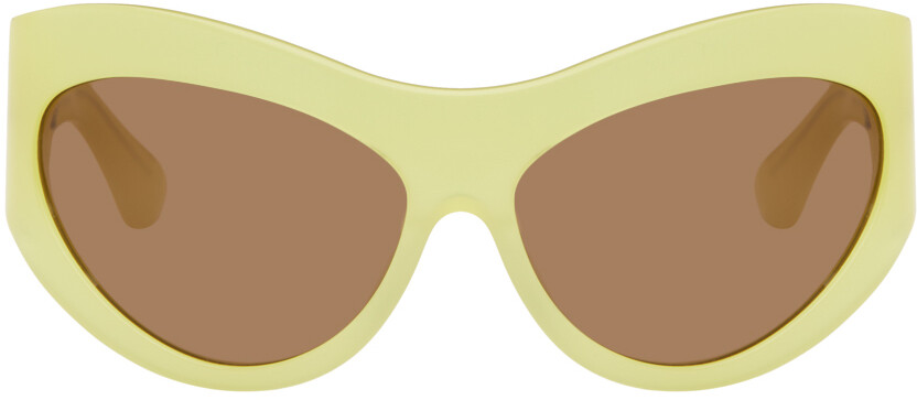 Эксклюзивные желтые солнцезащитные очки Darya от SSENSE Port Tanger
Эксклюзивные желтые солнцезащитные очки Darya от SSENSE Port Tanger