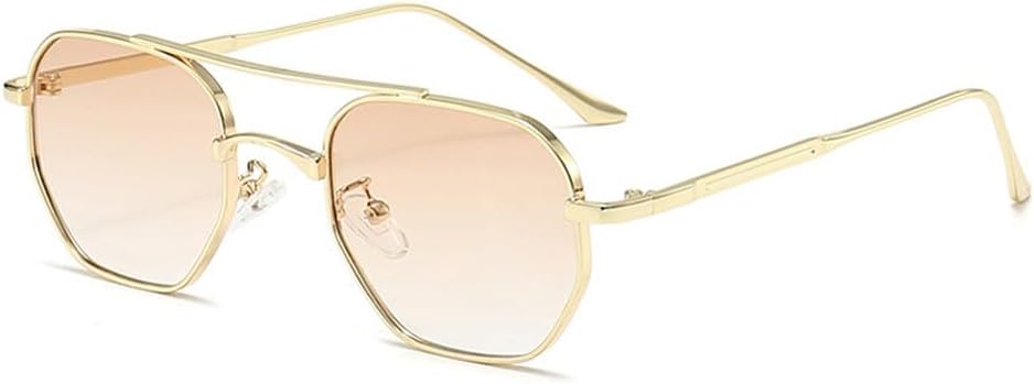 Мужские солнцезащитные очки в стиле ретро с двойными перемычками и многоугольными металлическими линзами, градиентные линзы, защита от УФ-излучения UV400, модные женские солнцезащитные очки TKKTLLT, Tea Gradient
Мужские солнцезащитные очки в стиле ретро с двойными перемычками и многоугольными металлическими линзами, градиентные линзы, защита от УФ-излучения UV400, модные женские солнцезащитные очки TKKTLLT, Tea Gradient