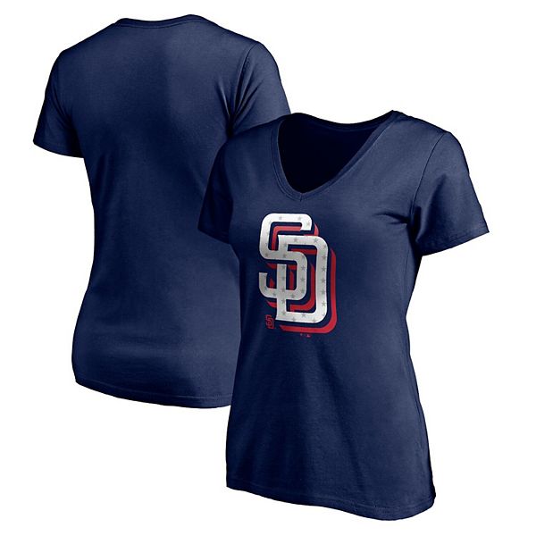 Женская футболка с v-образным вырезом Fanatics Branded в цветах San Diego Padres Unbranded
Женская футболка с v-образным вырезом Fanatics Branded в цветах San Diego Padres Unbranded