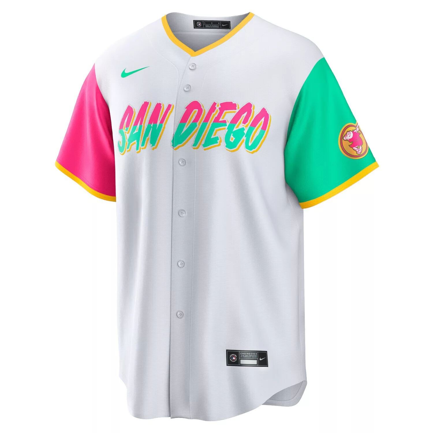 Мужская футболка Yu Darvish White San Diego Padres 2022 City Connect Replica Player Jersey Nike
Мужская футболка Yu Darvish White San Diego Padres 2022 City Connect Replica Player Jersey Nike
