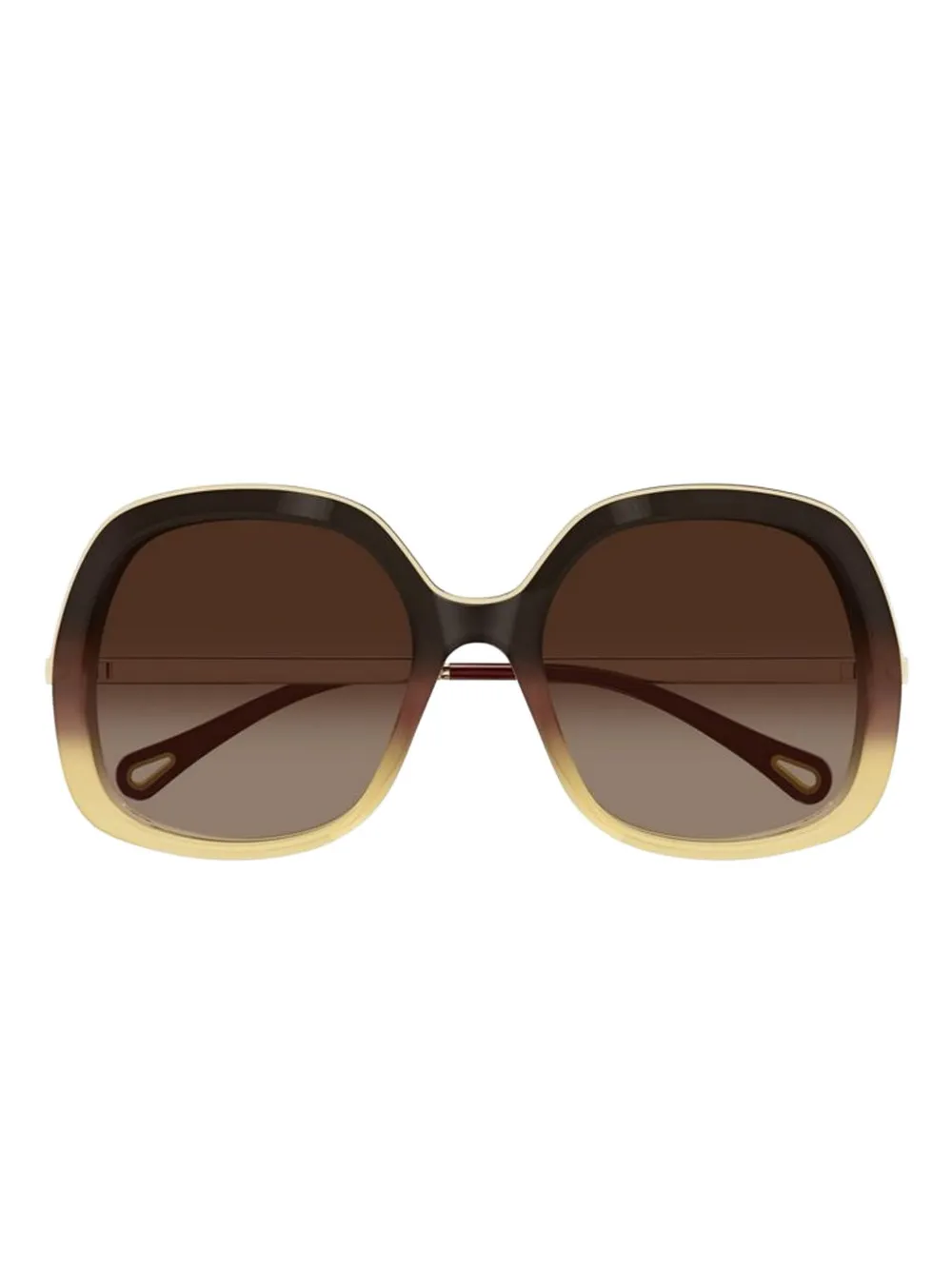 Солнцезащитные очки овальной формы Chloé, коричневый
Солнцезащитные очки овальной формы Chloé, коричневый
