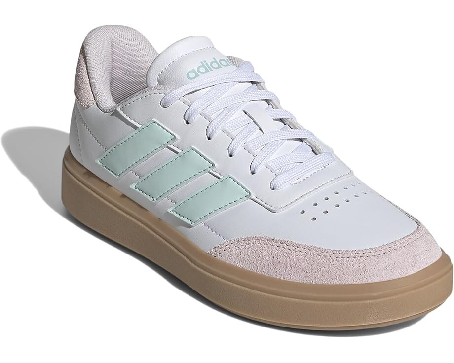 Кроссовки adidas Kids Court Block Shoes, цвет White/Halo Mint/Almost Pink
Кроссовки adidas Kids Court Block Shoes, цвет White/Halo Mint/Almost Pink