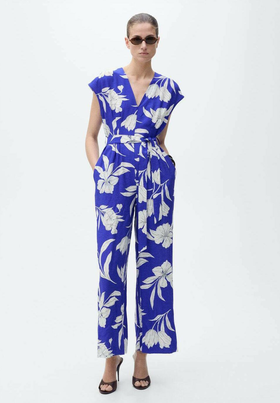 Комбинезон Mango, темно-синий 
Комбинезон Mango, темно-синий