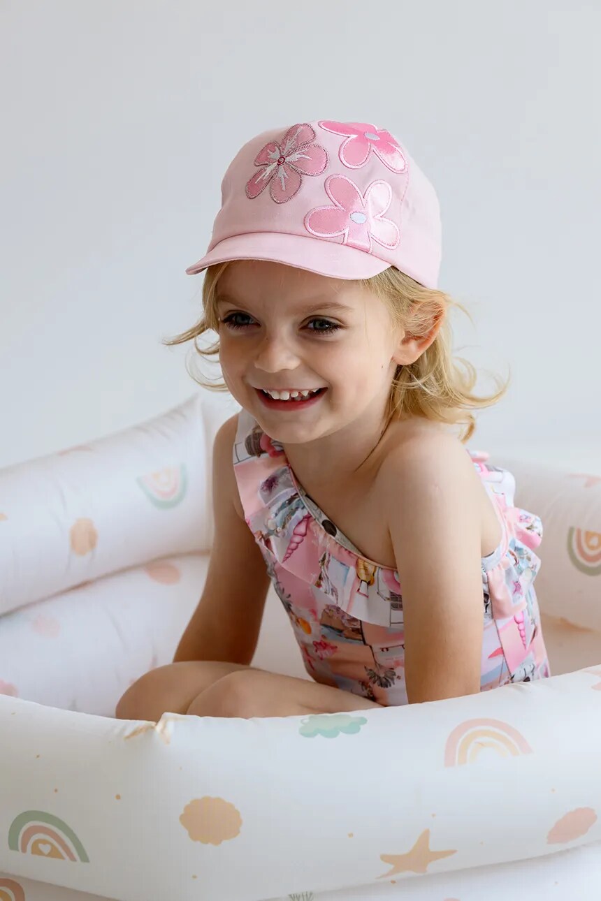 Бейсболка детская хлопковая JESSE Jamiks, розовый
Бейсболка детская хлопковая JESSE Jamiks, розовый