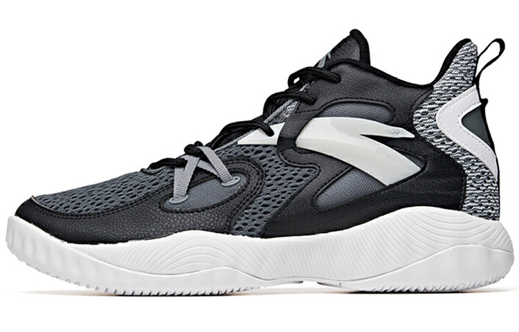 Баскетбольные кроссовки Wind Tunnel 1 мужские, среднего размера, черные/темно-серые Anta