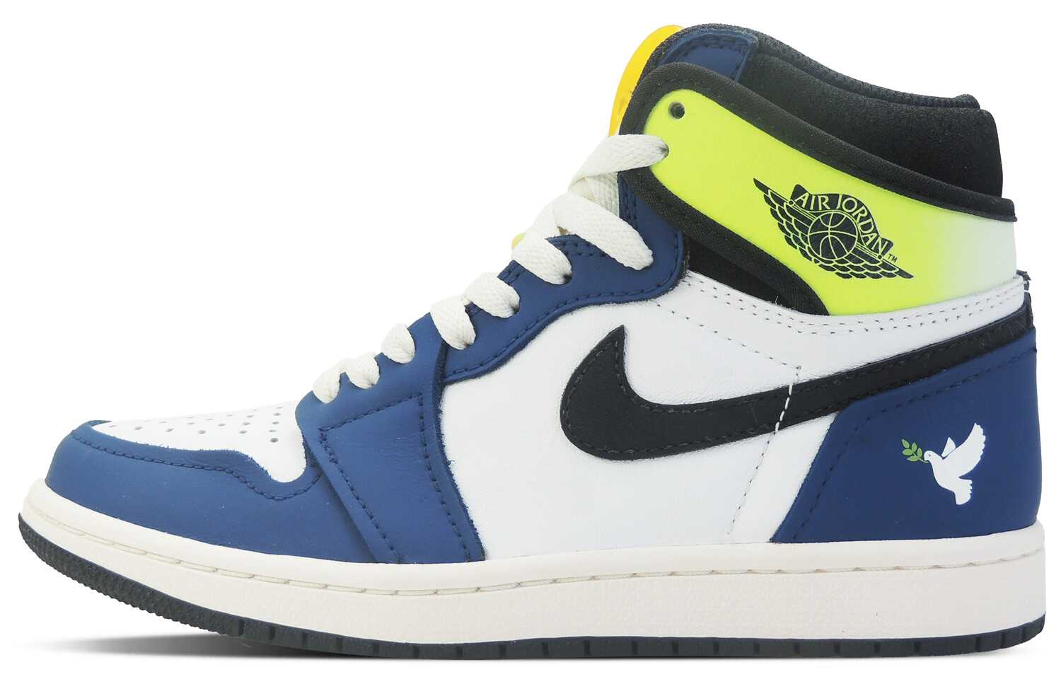 Кроссовки Air Jordan 1 Vintage Basketball Shoes Unisex High-top White/Royal Blue/Fern Green, синий
Кроссовки Air Jordan 1 Vintage Basketball Shoes Unisex High-top White/Royal Blue/Fern Green, синий