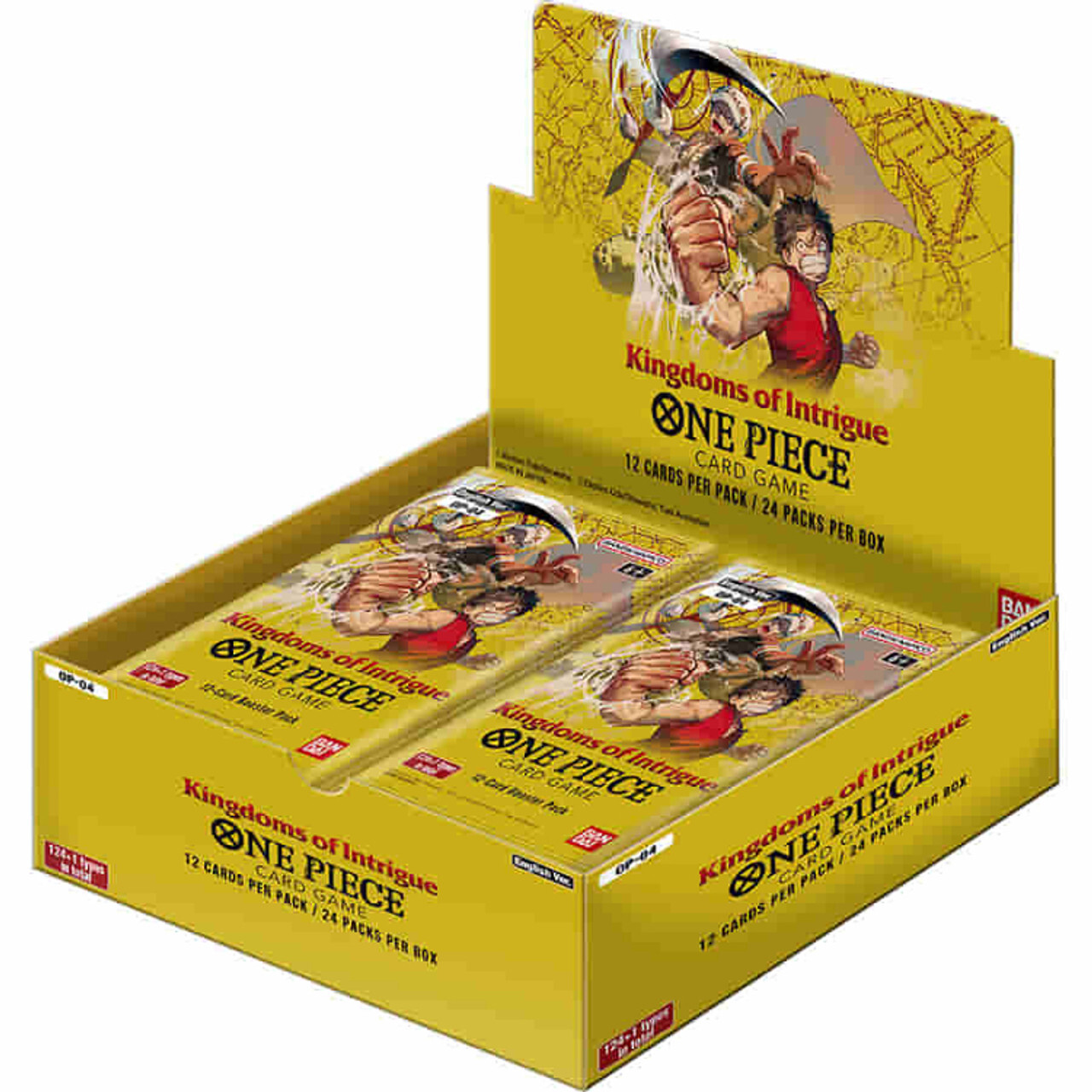Карточная игра One Piece TCG: Kingdoms of Intrigue - Booster Box OP-04
Карточная игра One Piece TCG: Kingdoms of Intrigue - Booster Box OP-04