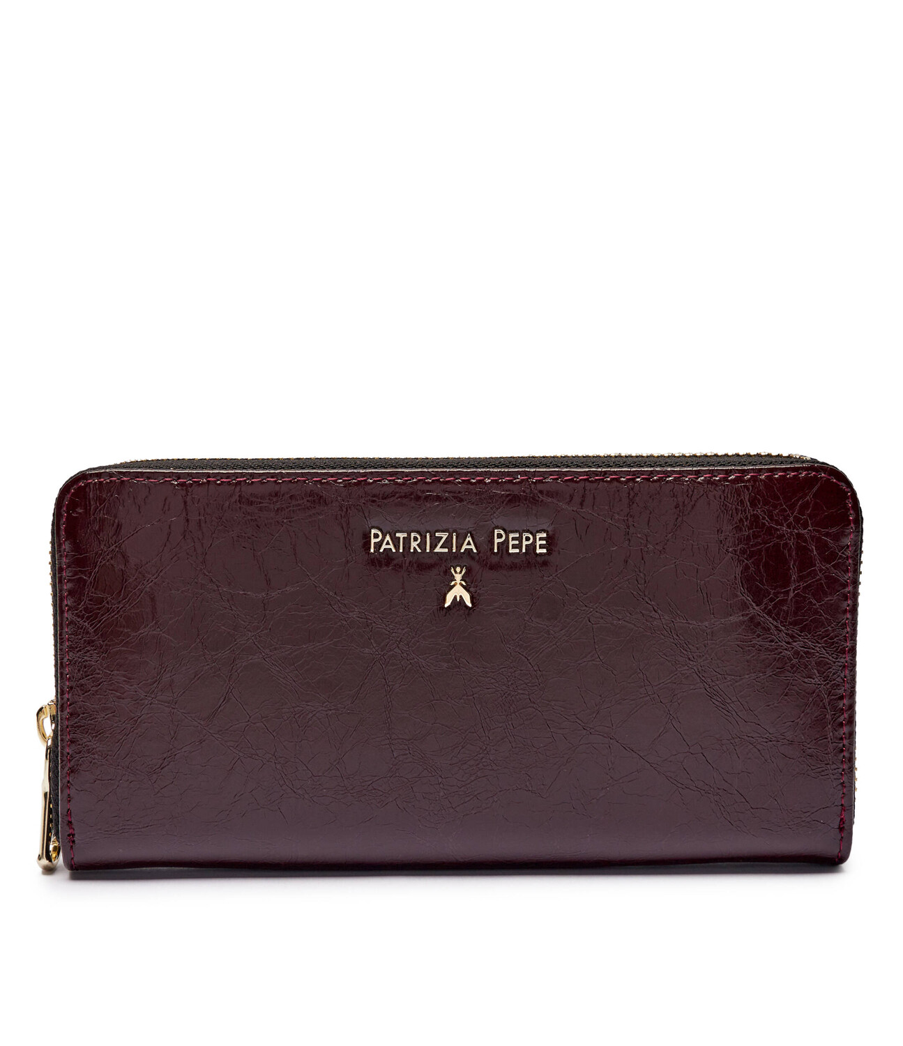 Кожаный кошелек Patrizia Pepe, бордо
Кожаный кошелек Patrizia Pepe, бордо