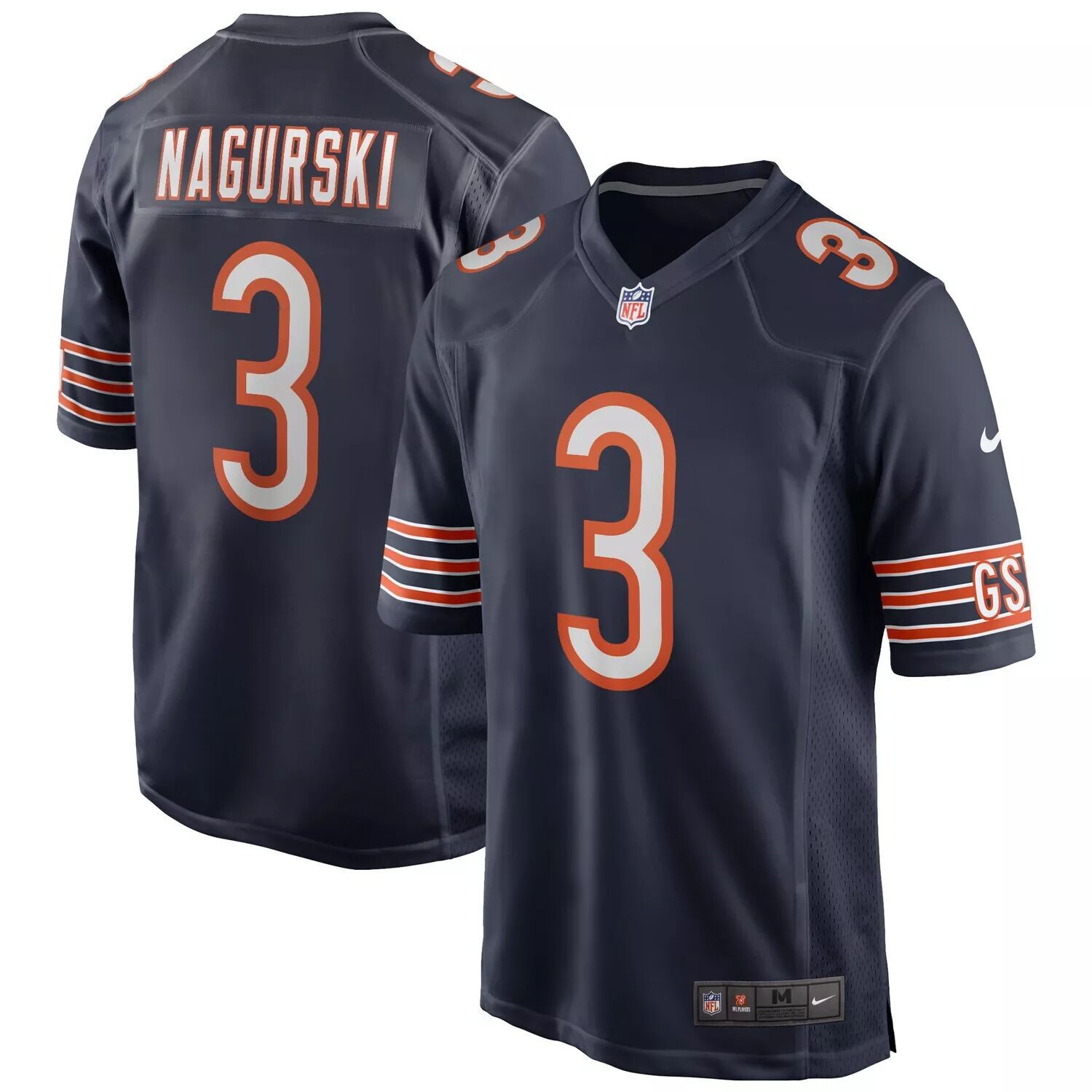 Мужская майка для пенсионеров Bronko Nagurski Navy Chicago Bears Game Nike
Мужская майка для пенсионеров Bronko Nagurski Navy Chicago Bears Game Nike