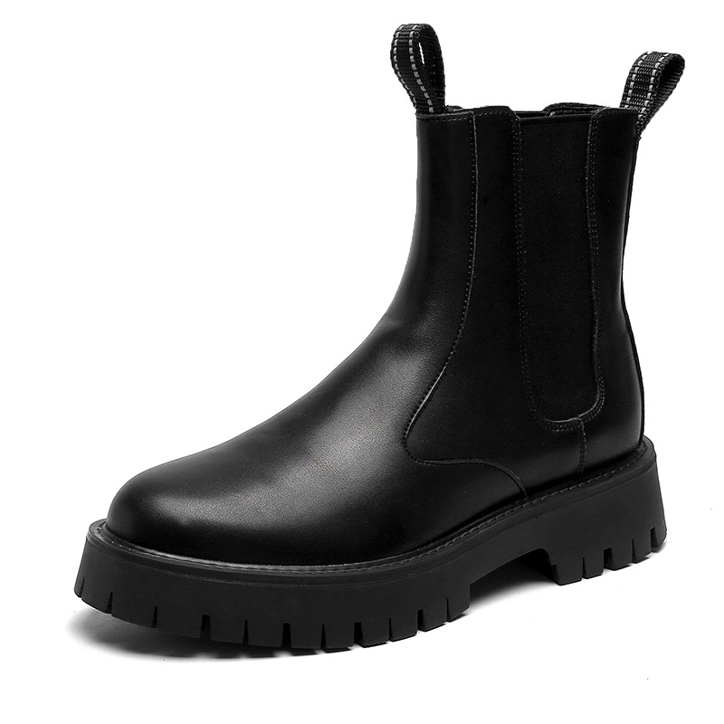 Romon Короткие мужские ботинки челси, черные
Romon Короткие мужские ботинки челси, черные