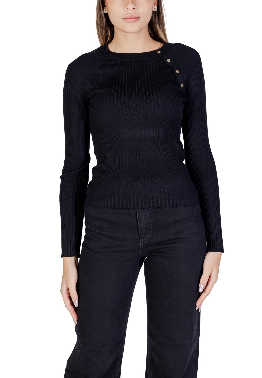 Джемпер ONLY облегающий в рубчик, черный
Джемпер ONLY облегающий в рубчик, черный