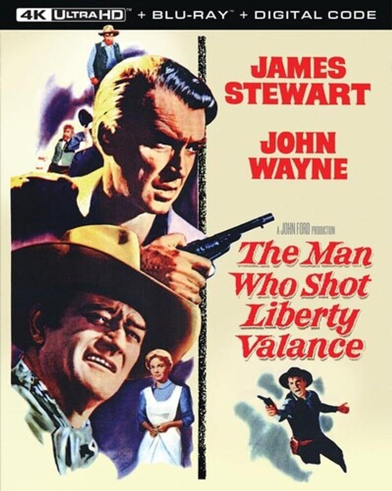 Диск 4K UHD The Man Who Shot Liberty Valance
Диск 4K UHD The Man Who Shot Liberty Valance