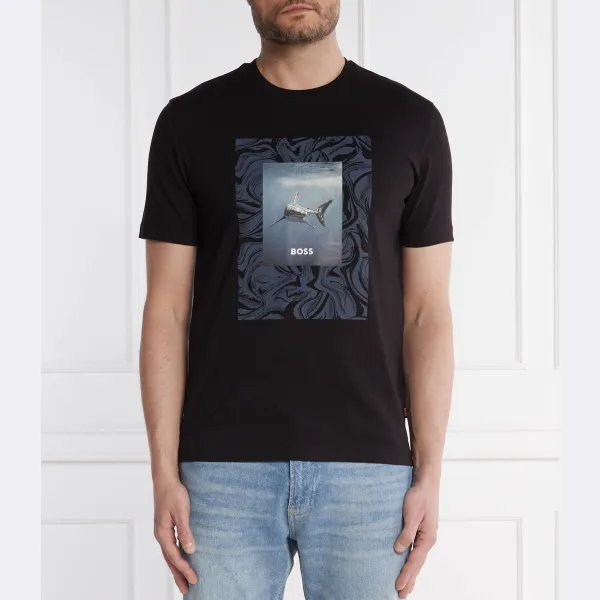 Футболка Te_tucan стандартного кроя Boss, черный
Футболка Te_tucan стандартного кроя Boss, черный