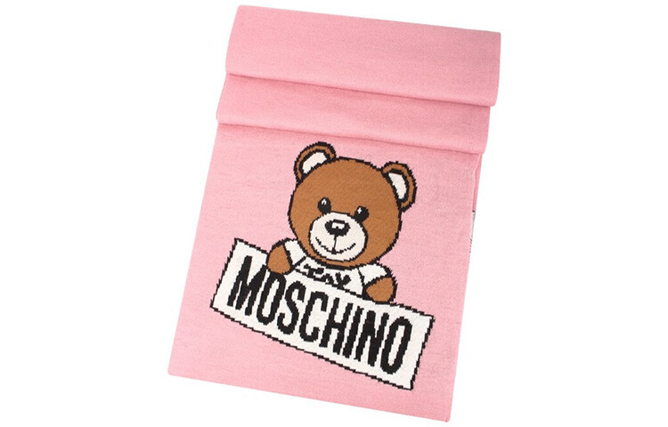 MOSCHINO Женский вязаный шарф, Розовый
MOSCHINO Женский вязаный шарф, Розовый