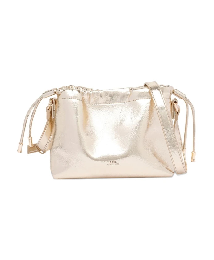 Золотистая сумка через плечо на завязках A.P.C., желтый
Золотистая сумка через плечо на завязках A.P.C., желтый
