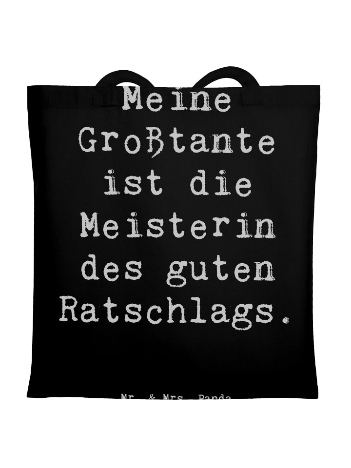 Сумка через плечо с надписью Совет двоюродной бабушки с... черного цвета Mr. & Mrs. Panda
Сумка через плечо с надписью Совет двоюродной бабушки с... черного цвета Mr. & Mrs. Panda