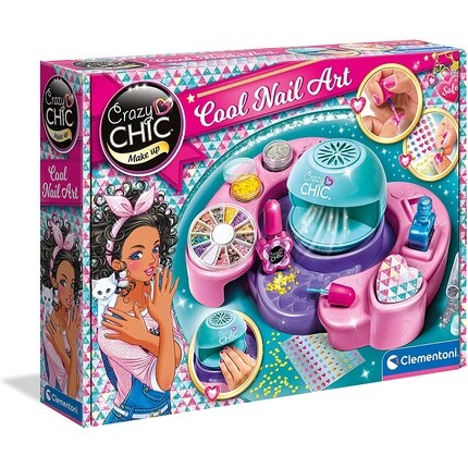 Набор ногтей Crazy Chic Cool Clementoni
Набор ногтей Crazy Chic Cool Clementoni