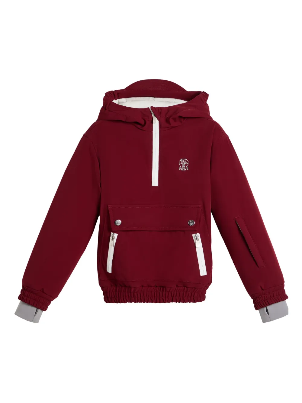 Худи на молнии Brunello Cucinelli Kids, красный
Худи на молнии Brunello Cucinelli Kids, красный