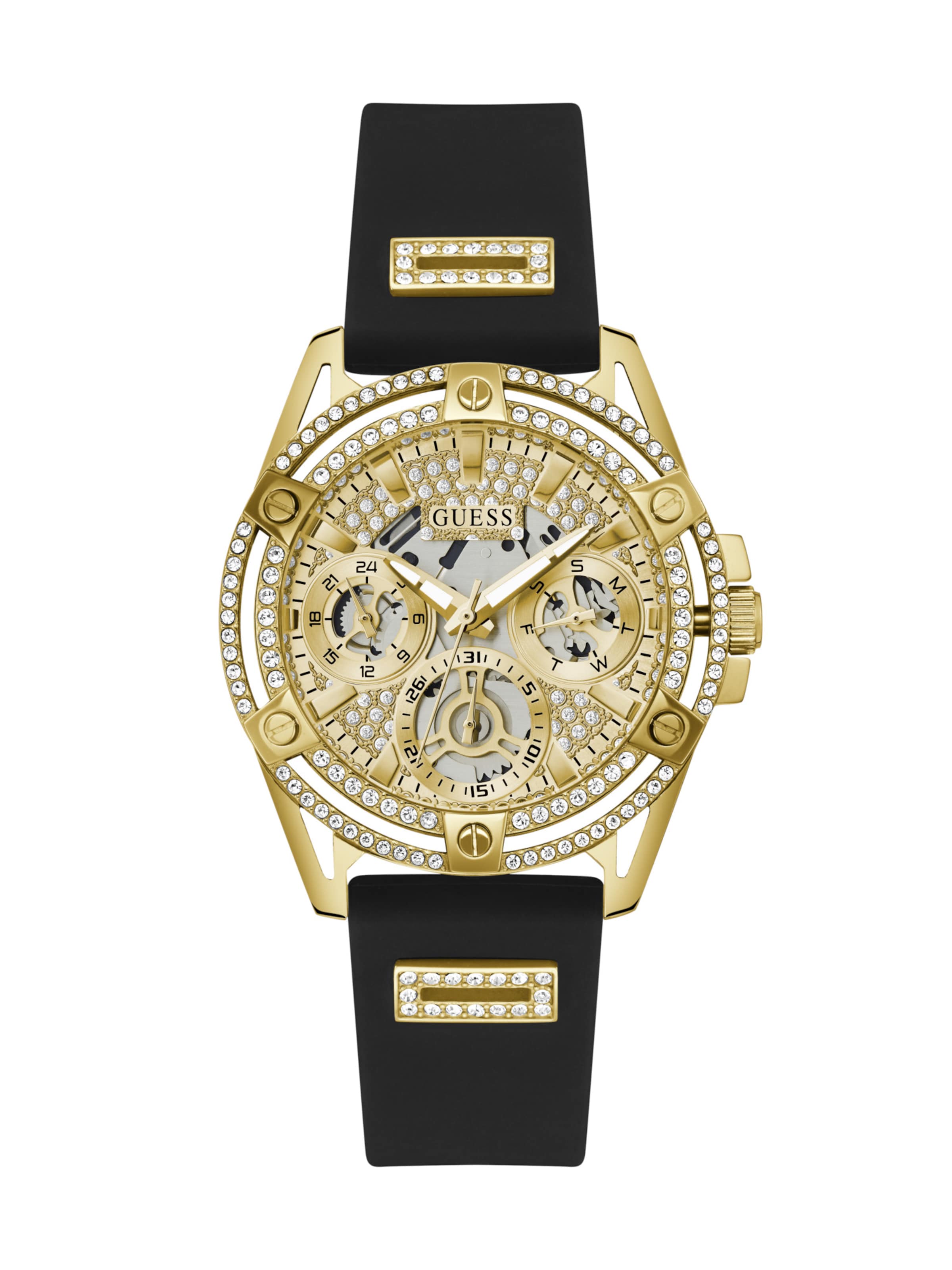GUESS Часы Analog 'Queen' в черном цвете
GUESS Часы Analog 'Queen' в черном цвете