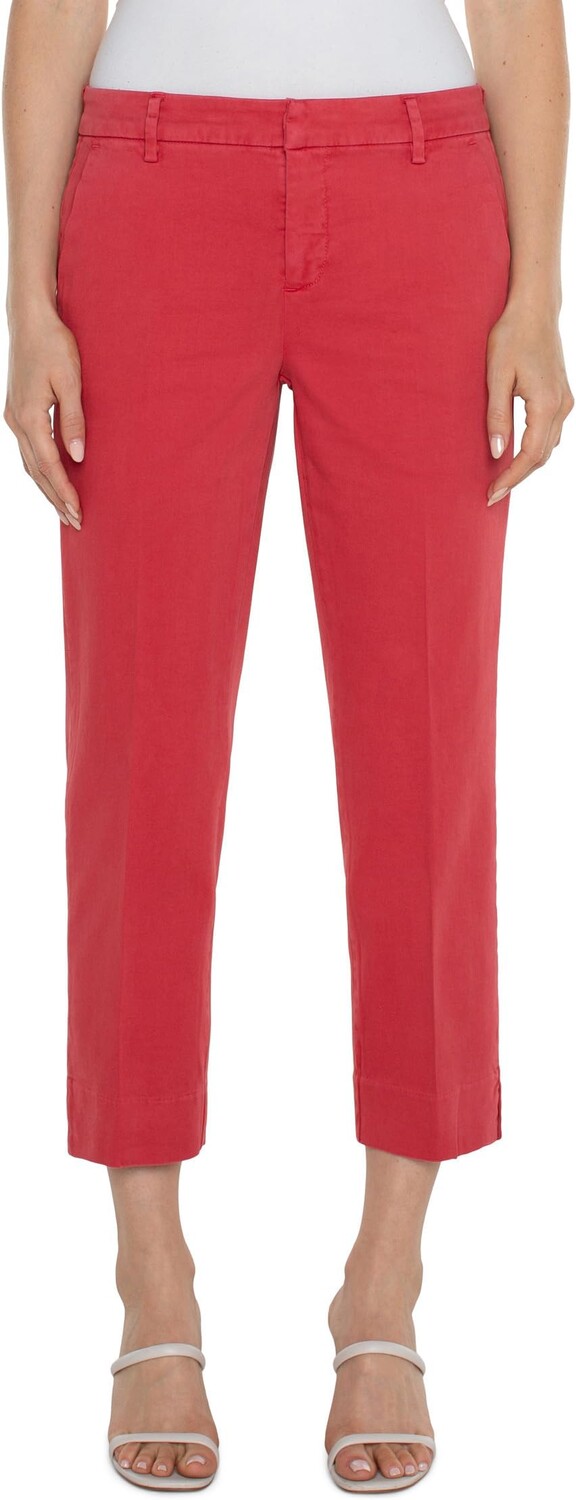 Брюки Liverpool Los Angeles Kelsey Crop Mid-Rise Trouser with Slit Soft Touch Twill 26", цвет Berry Blossom
Брюки Liverpool Los Angeles Kelsey Crop Mid-Rise Trouser with Slit Soft Touch Twill 26", цвет Berry Blossom