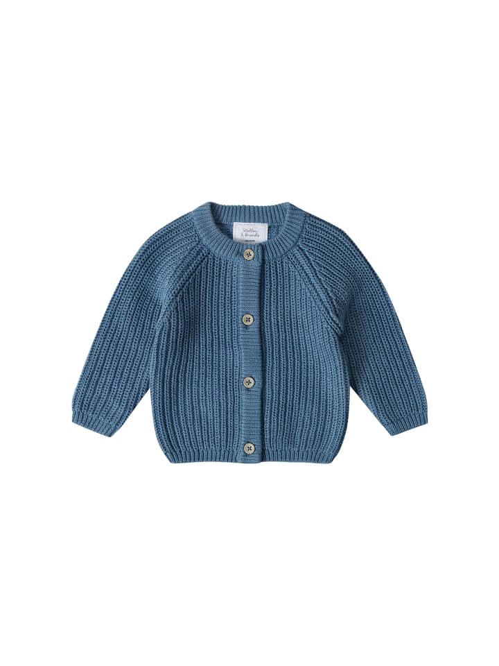 Stellou & friends Вязаный кардиган в рубчик, цвет морской волны
Stellou & friends Вязаный кардиган в рубчик, цвет морской волны