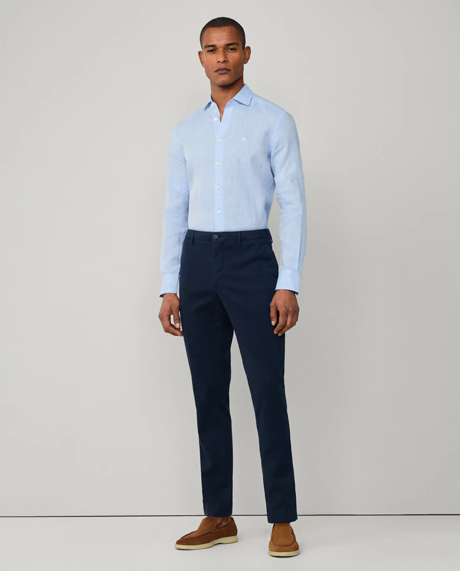 Брюки мужские классические текстурированные больших размеров Regular Fit Hackett, темно-синий
Брюки мужские классические текстурированные больших размеров Regular Fit Hackett, темно-синий