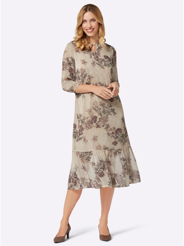 Платье с принтом в песочно-темном серо-коричневом цвете Sieh an!
Платье с принтом в песочно-темном серо-коричневом цвете Sieh an!