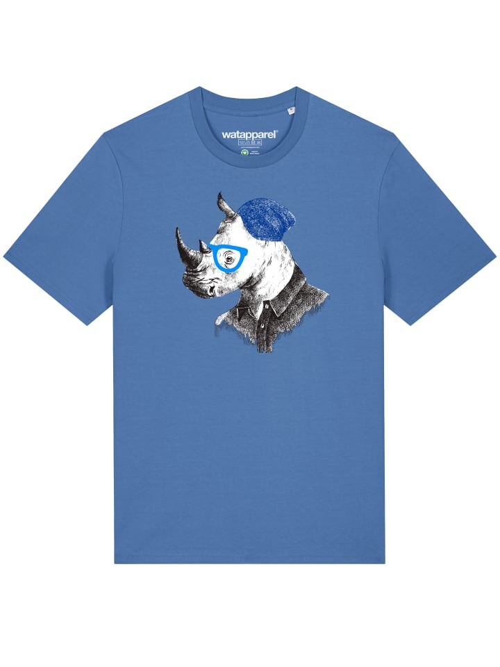 Футболка wat Apparel, цвет bright blue 
Футболка wat Apparel, цвет bright blue