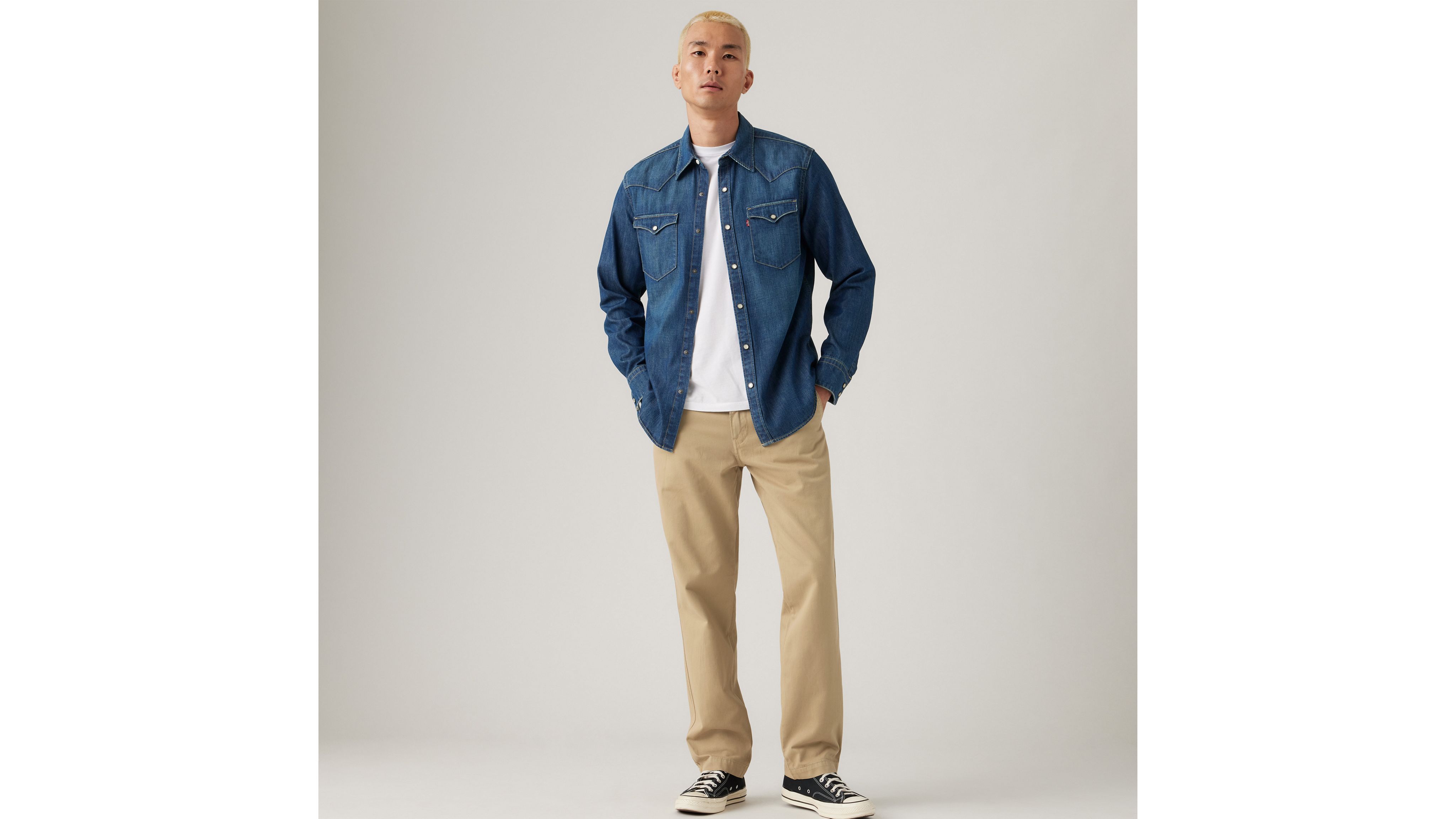 Мужские брюки Xx Chino Authentic свободного кроя Levi's, Sand Khaki - Tan
Мужские брюки Xx Chino Authentic свободного кроя Levi's, Sand Khaki - Tan