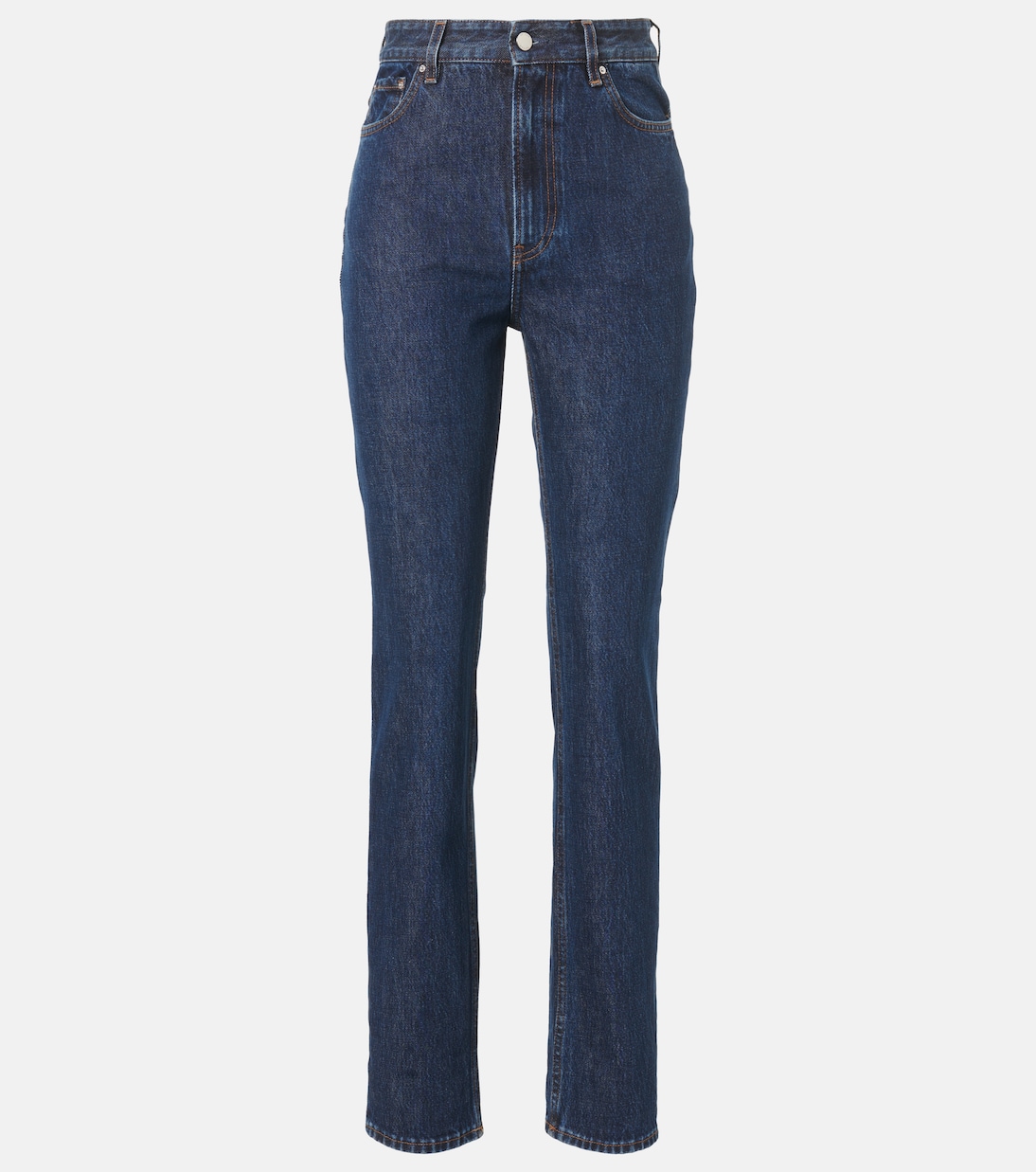Высокие узкие джинсы Toteme, Indigo
Высокие узкие джинсы Toteme, Indigo